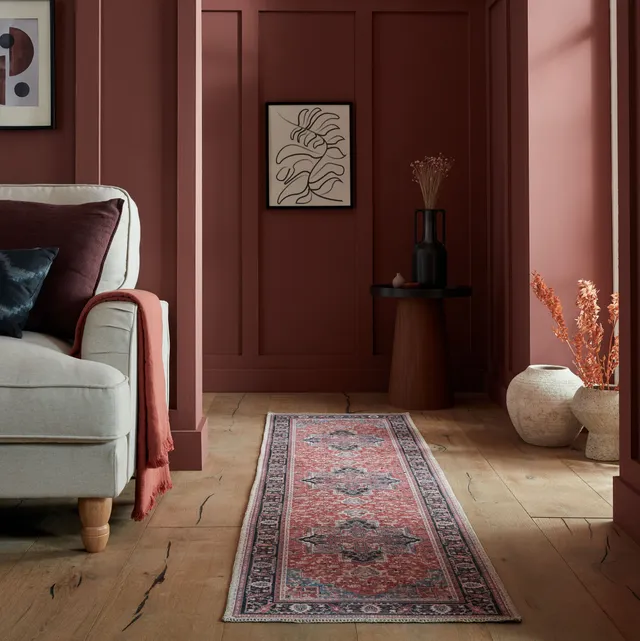 flair-rugs-windsor-waschbarer-traditioneller-l-ufer-teppich image 1