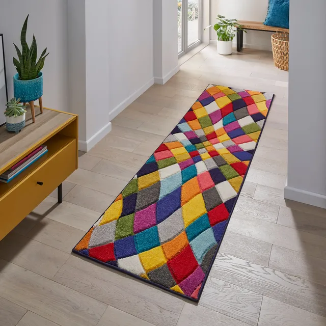 flair-rugs-rhumba-geometric-colourful-l-ufer-teppich image 1