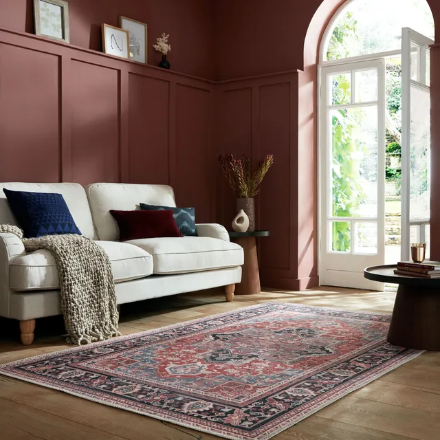 flair-rugs-windsor-washable-traditional-teppich image 1