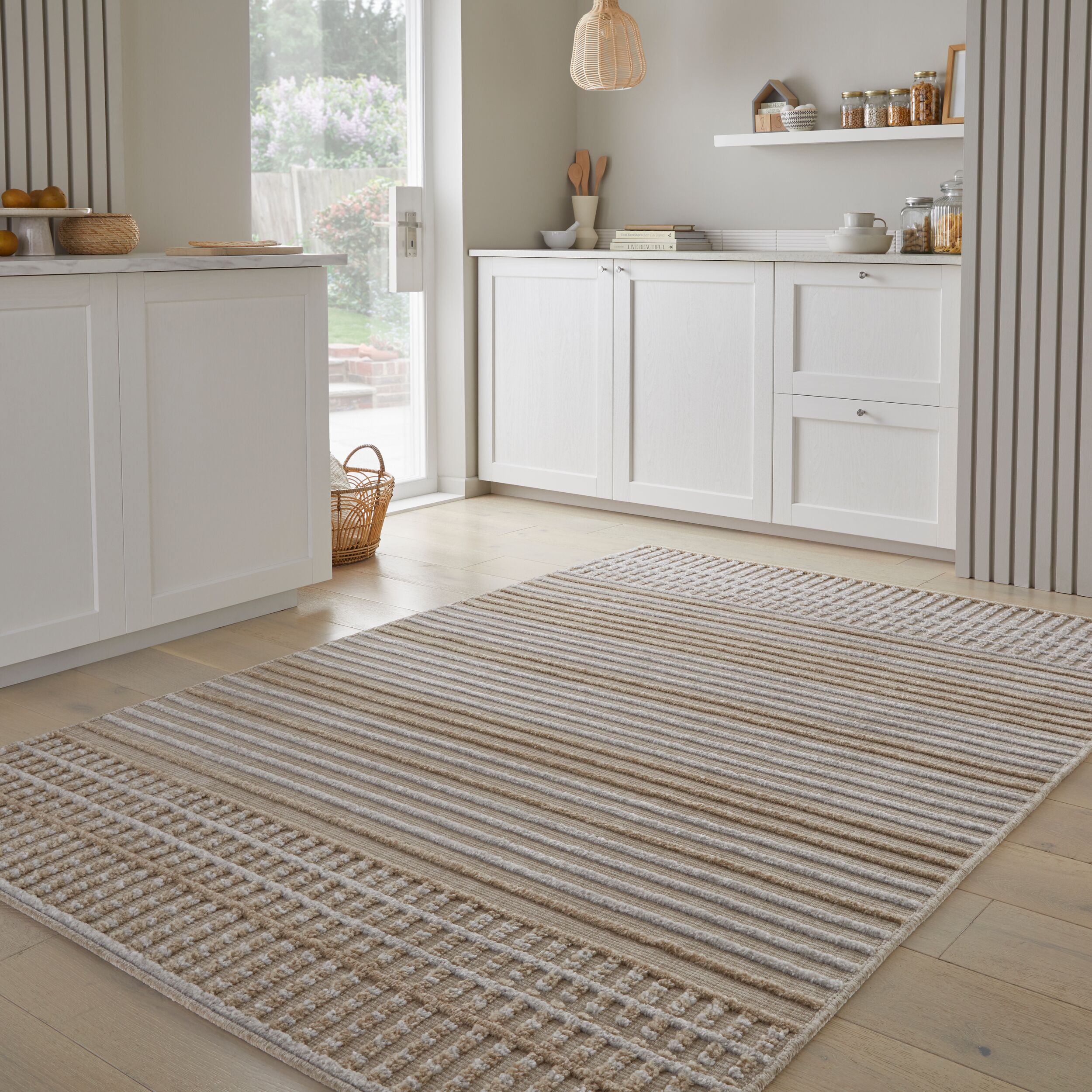 flair-rugs-elton-stripe-teppich-waschbar image 3