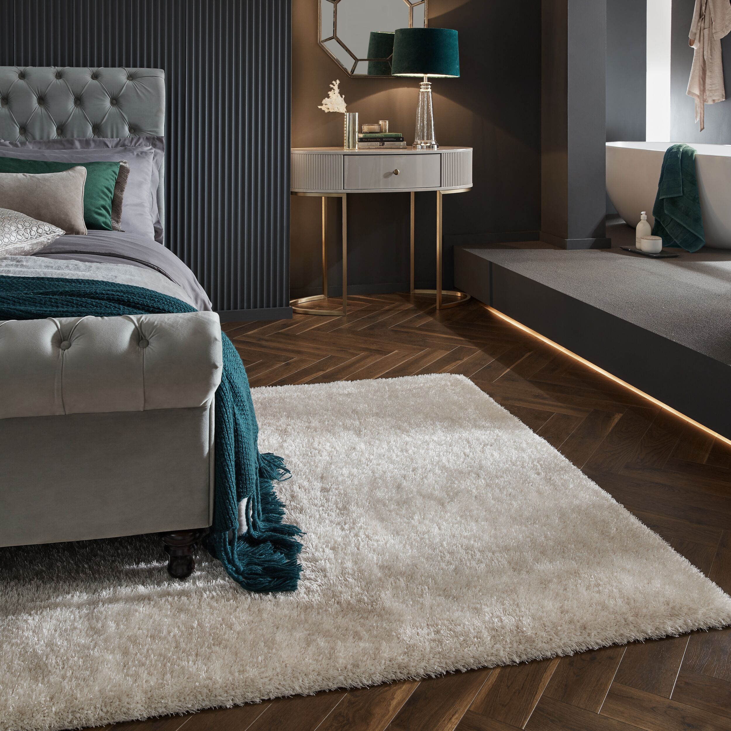 flair-rugs-velvet-shaggy-recycling-teppich image 5