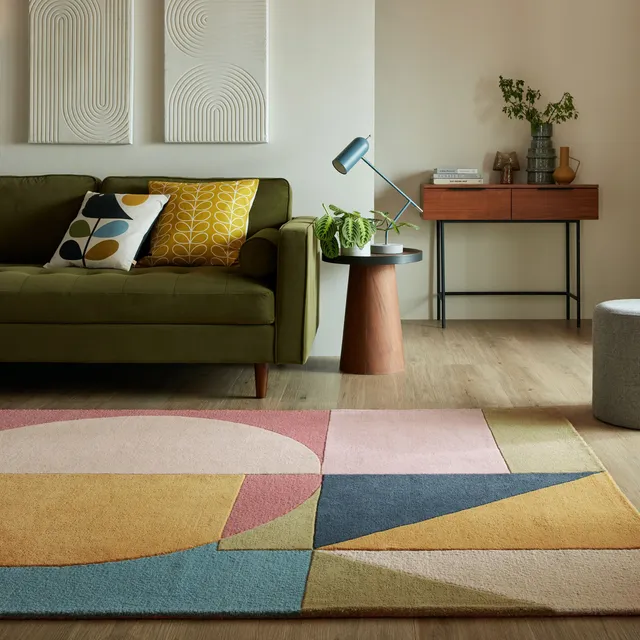 flair-rugs-esre-wollteppich-geometrisch-abstrakt image 1