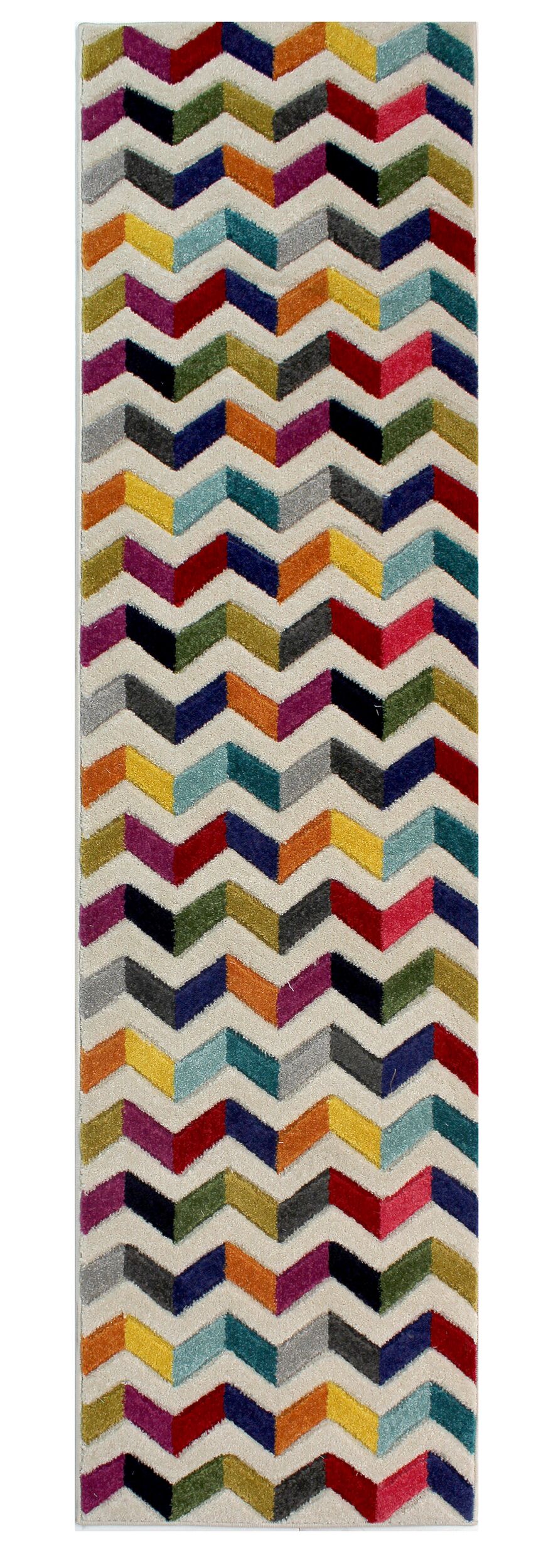 flair-rugs-bolero-modern-stripe-l-uferteppich-bunt image 2
