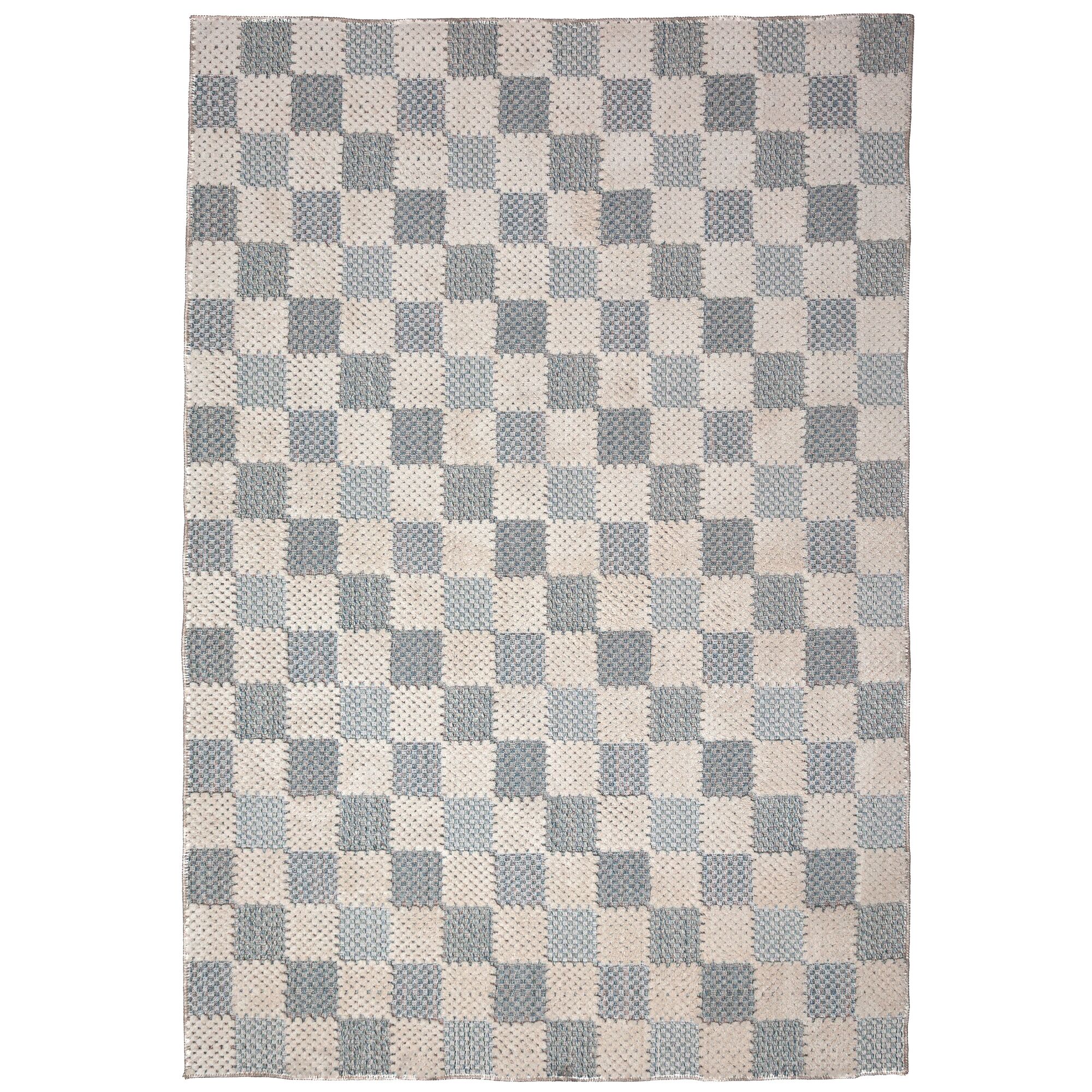 flair-rugs-muted-checkerboard-teppich-waschbar image 2