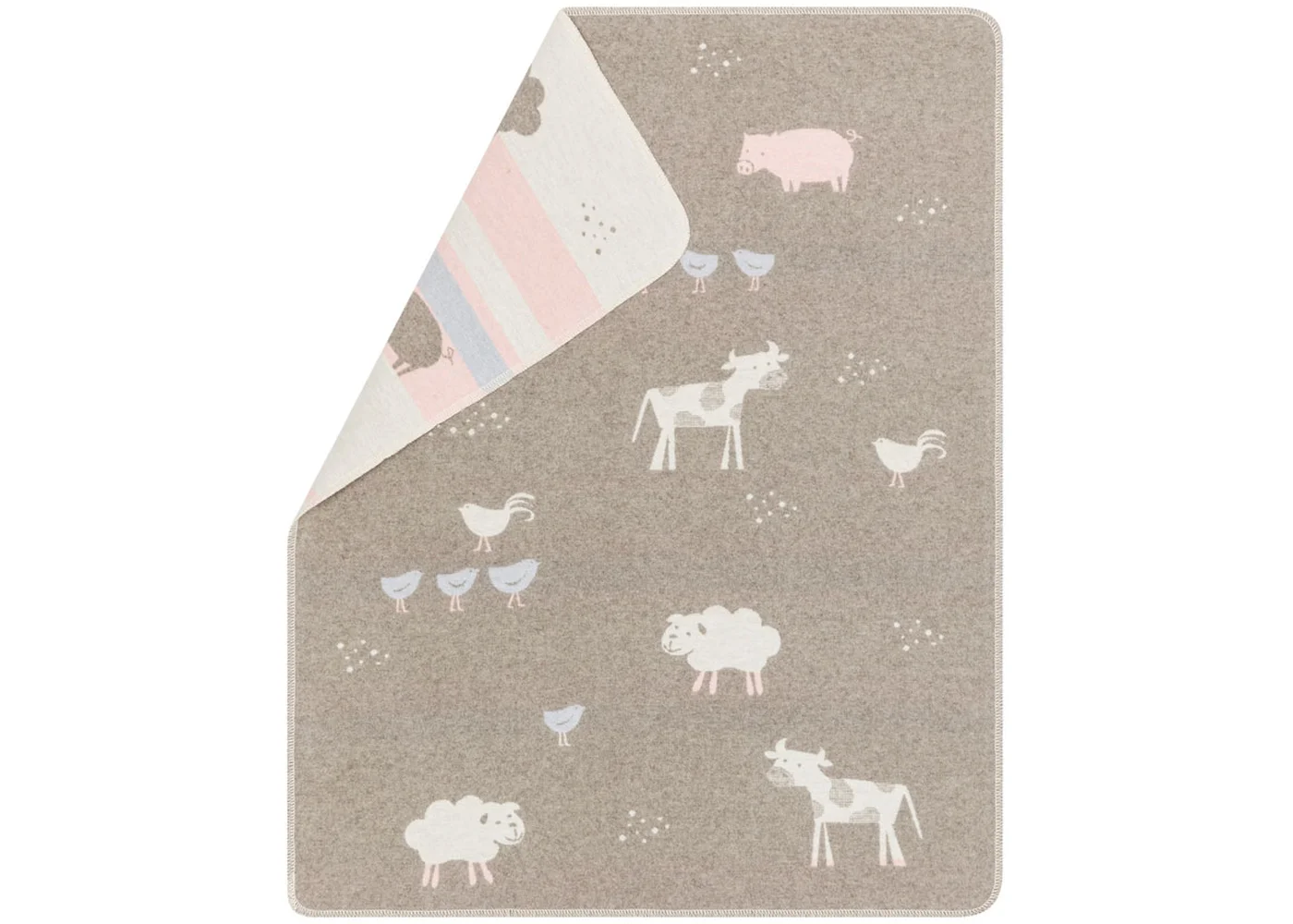 david-fussenegger-juwel-babydecke-bauernhof-grs image 1