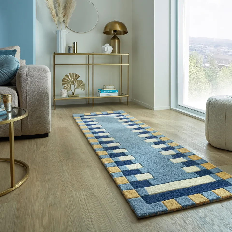 flair-rugs-kai-woll-l-ufer-mit-bord-re image 1