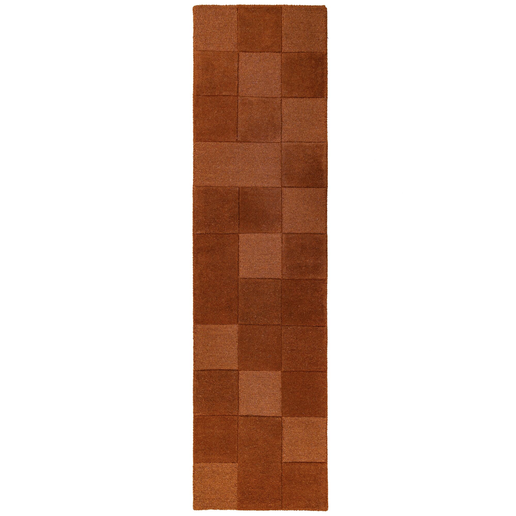flair-rugs-checkerboard-woll-l-ufer-modern-runner image 2