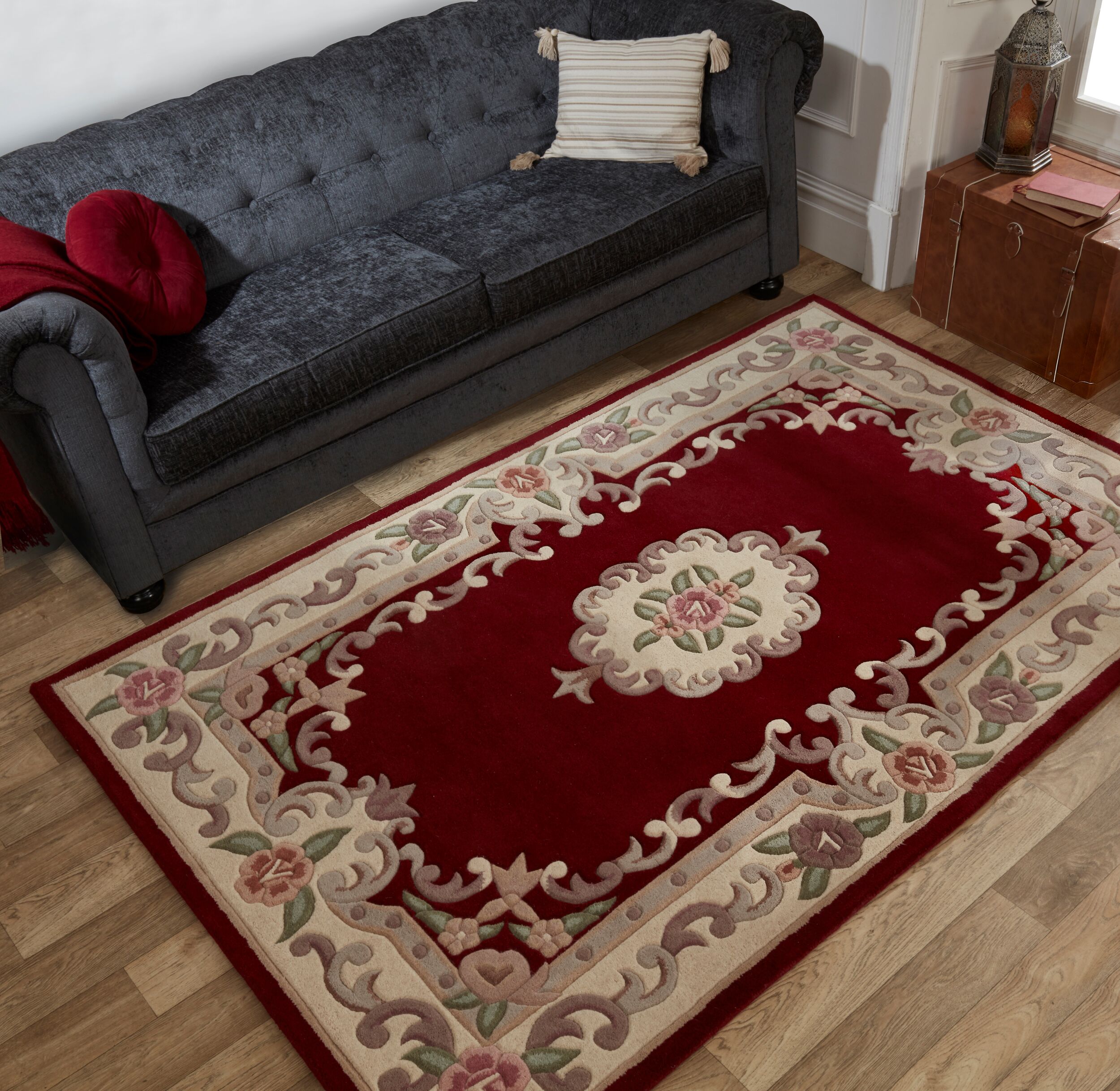 flair-rugs-aubusson-vintage-wollteppich image 5