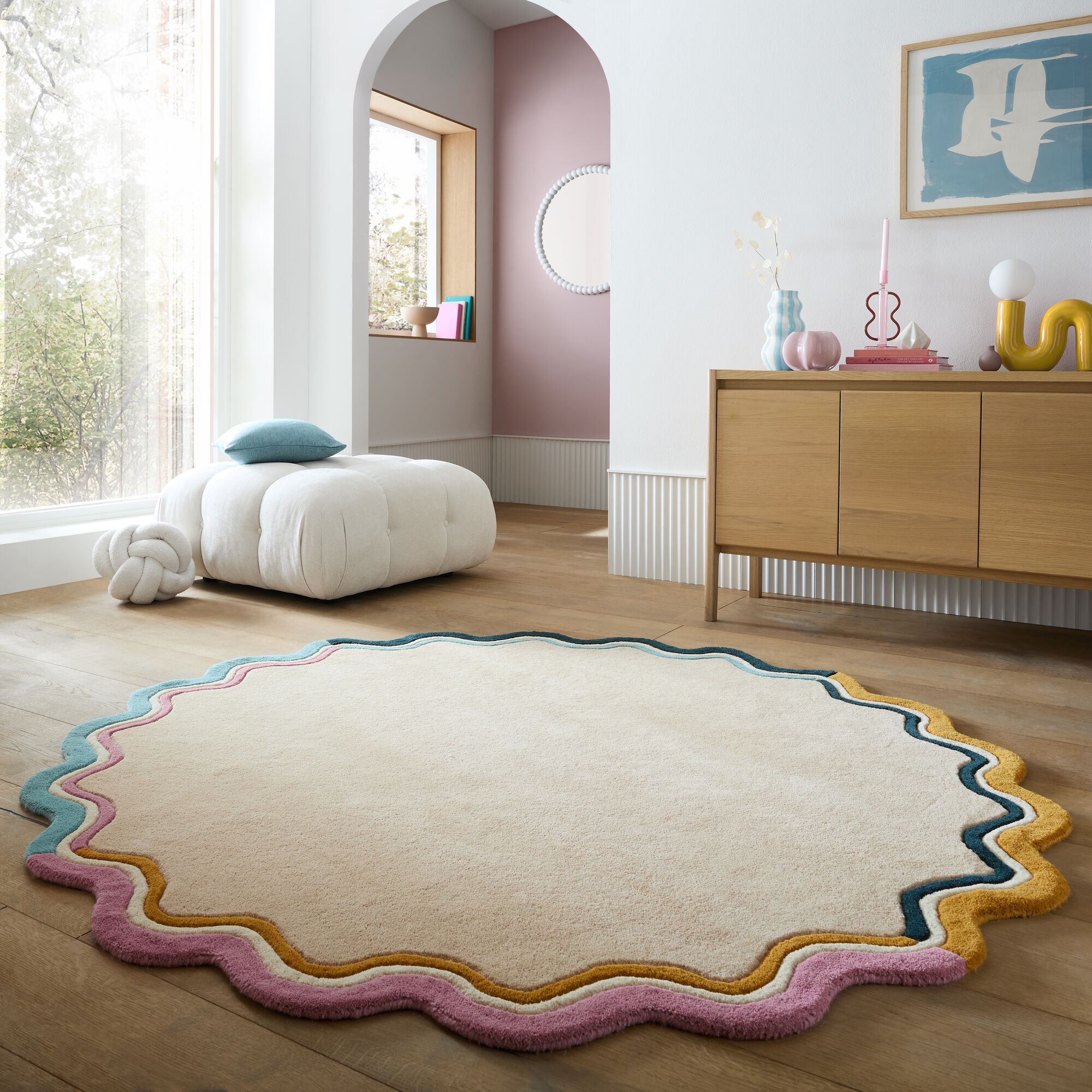 flair-rugs-leo-wollteppich-mit-wellen-borte image 4
