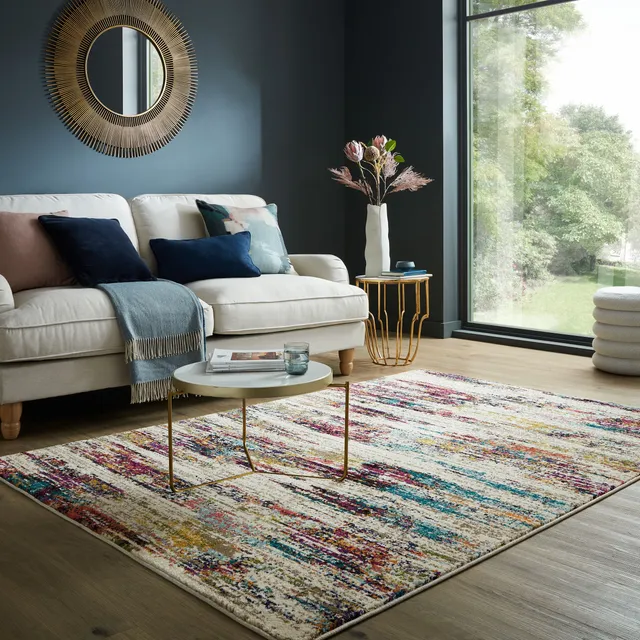 flair-rugs-refraction-teppich-abstrakt-gemustert image 1
