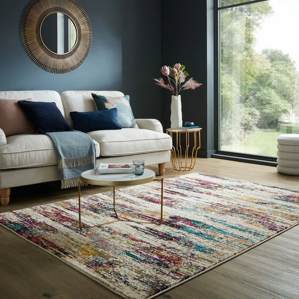 flair-rugs-refraction-teppich-abstrakt-gemustert image 1