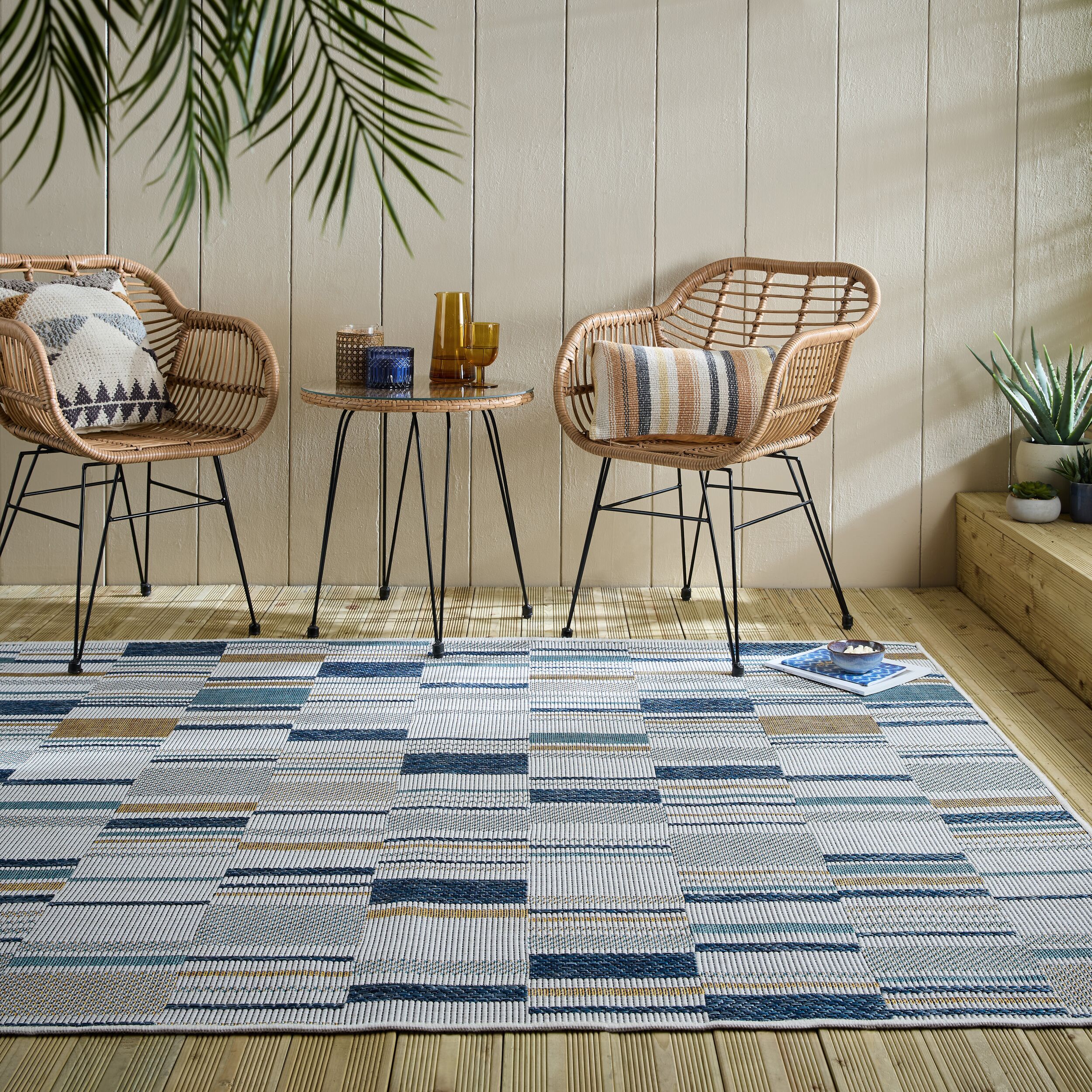 flair-rugs-rosco-geometric-indoor-outdoor-teppich image 1