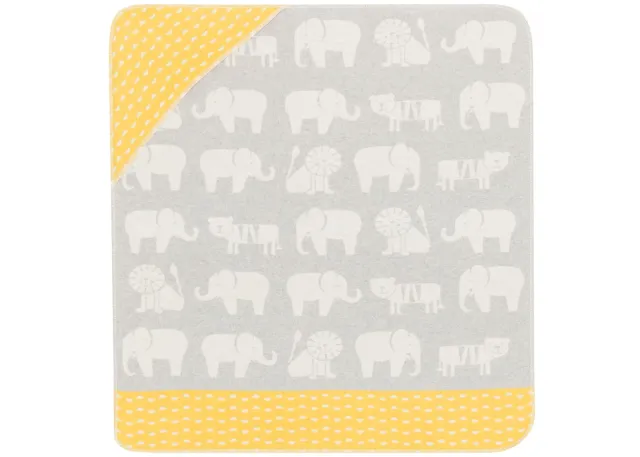 david-fussenegger-juwel-babydecke-mit-kapuze-zoo-grs image 1