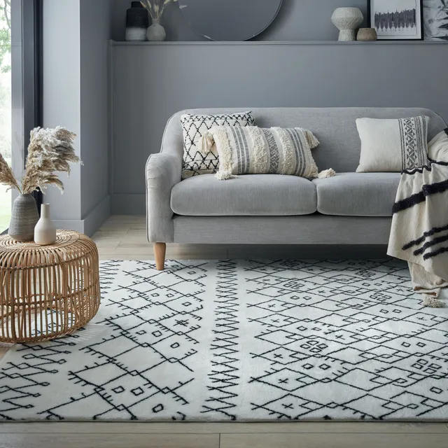 flair-rugs-adil-waschbarer-kunstfell-teppich image 1