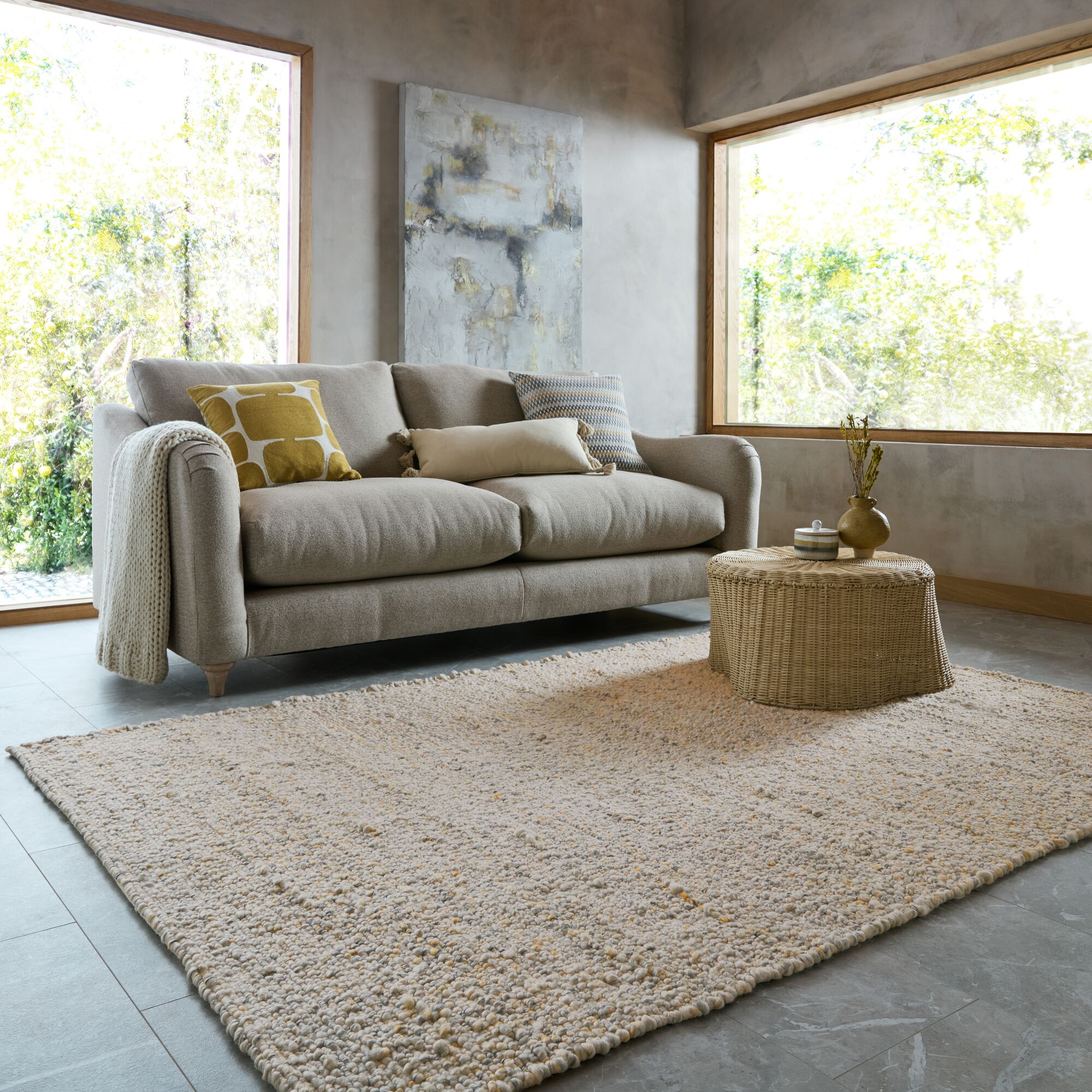 flair-rugs-finley-uni-teppich image 3