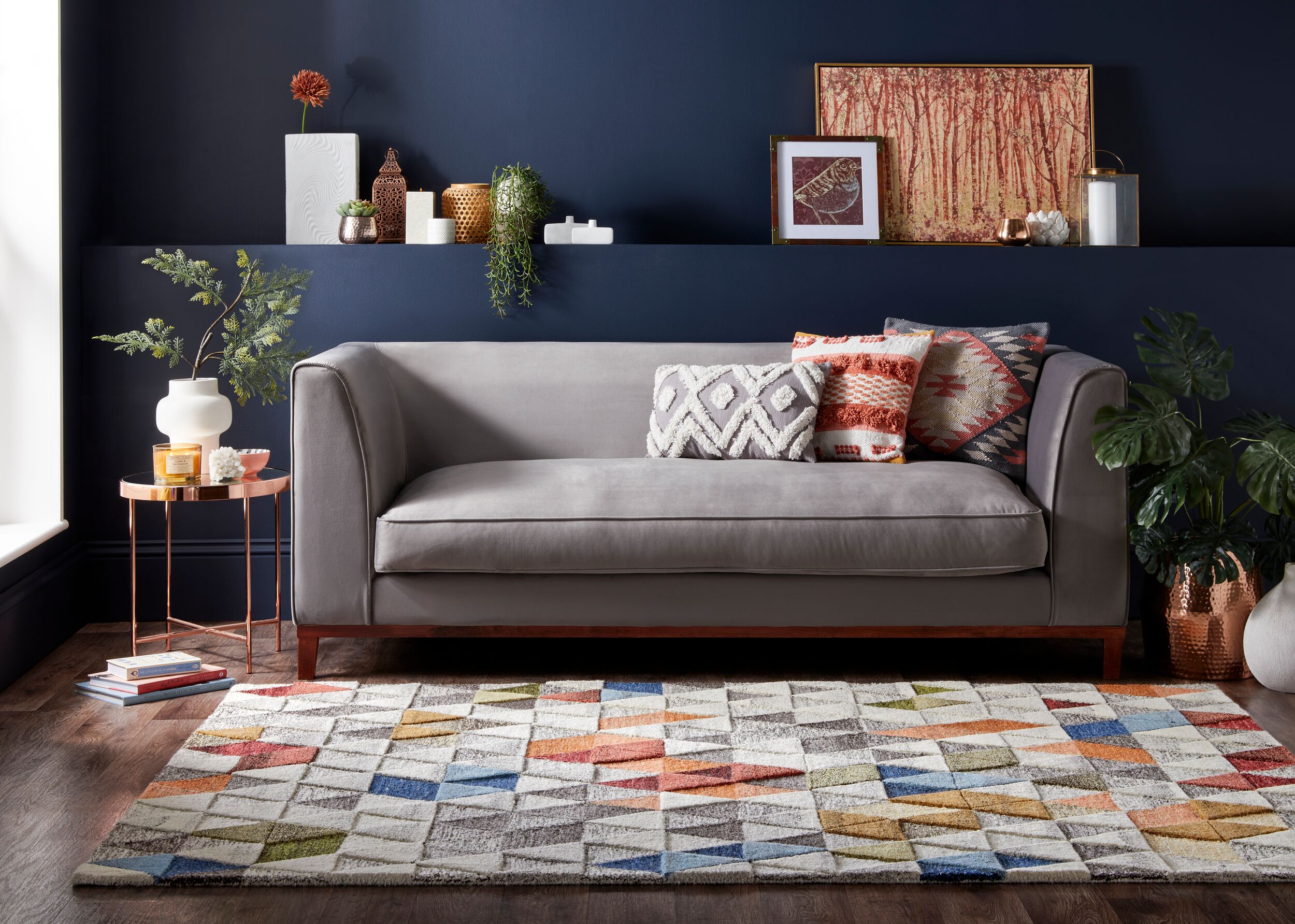 flair-rugs-amari-wool-teppich-geometrisch-multi image 1