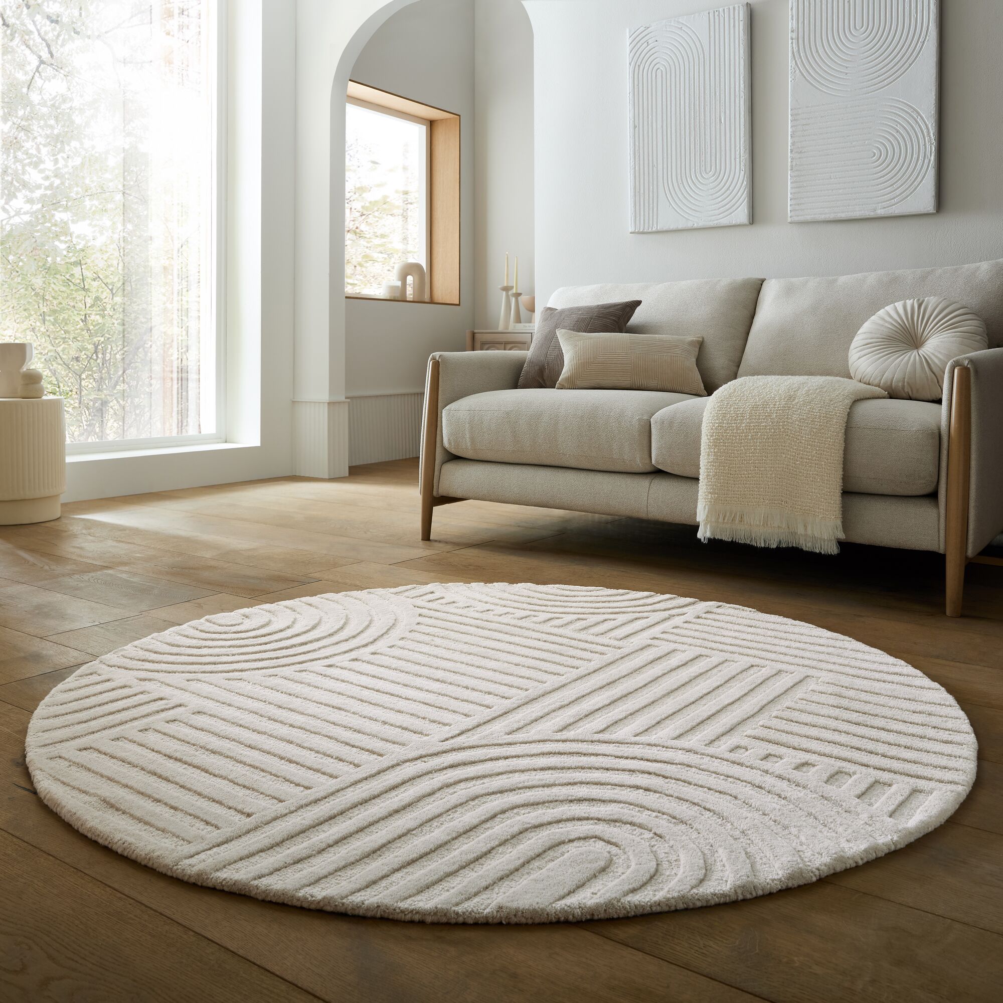 flair-rugs-zen-garden-modern-wool-wollteppich image 8