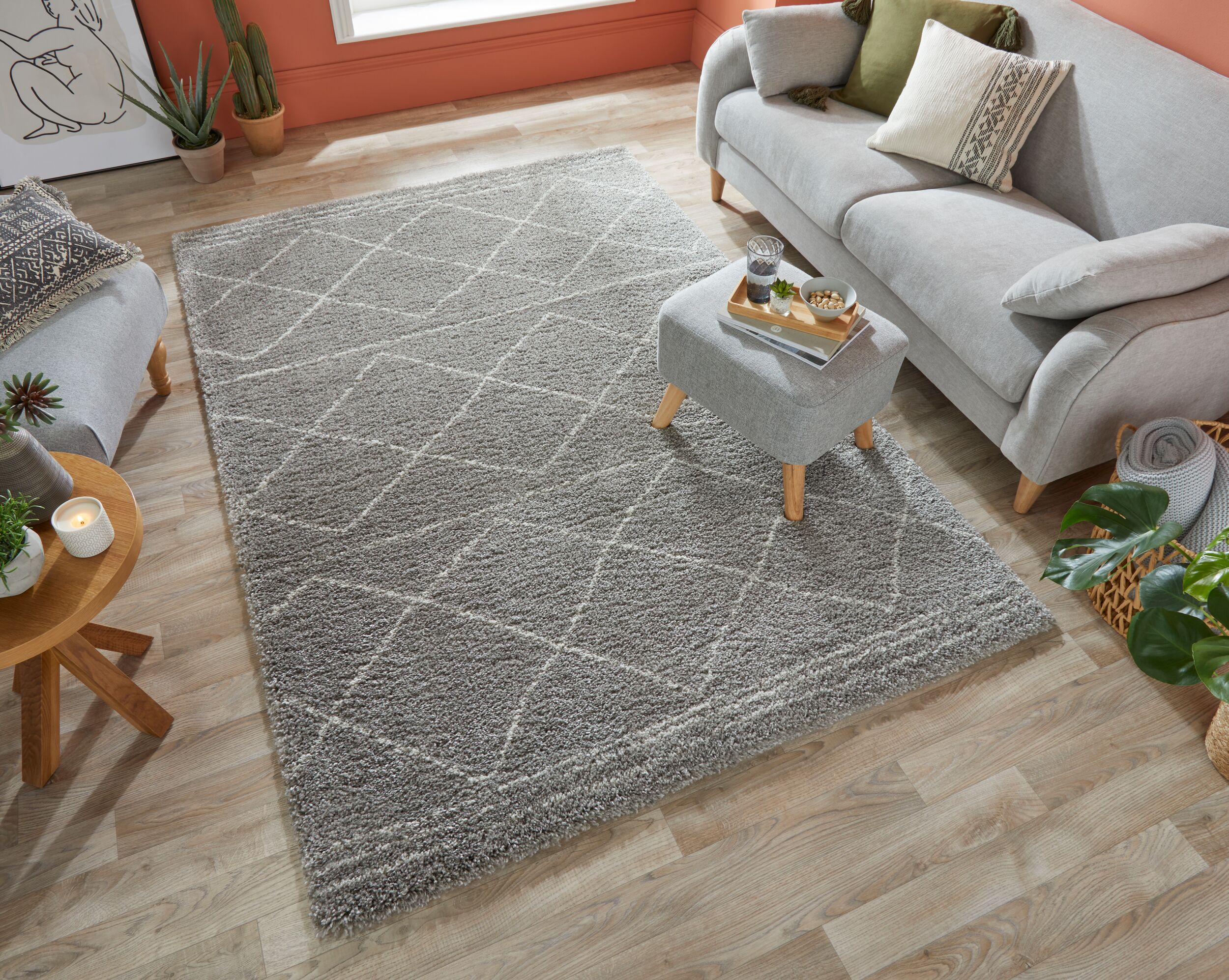 flair-rugs-kush-berber-shaggy-teppich image 3