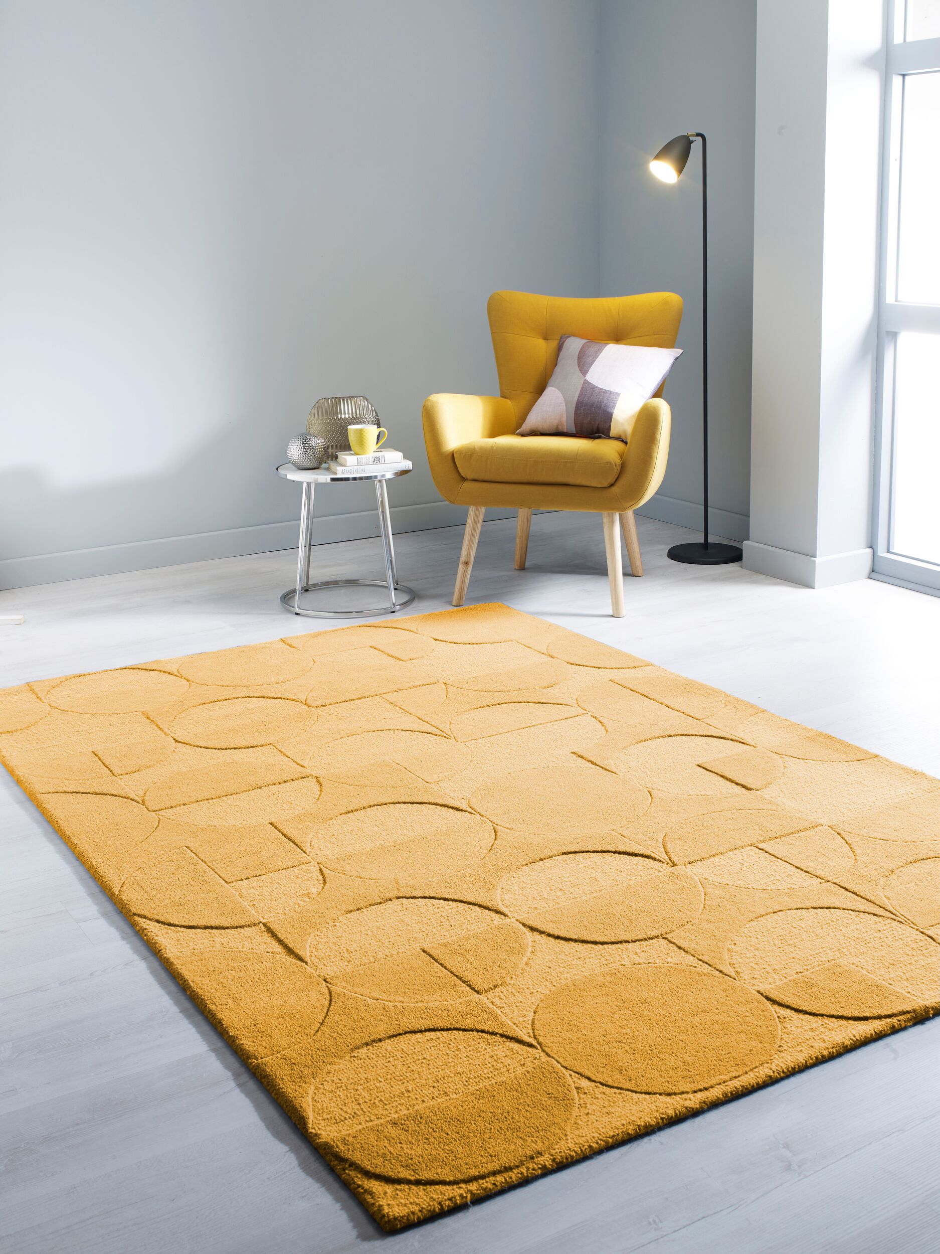 flair-rugs-gigi-wolle-geometrie-teppich image 5