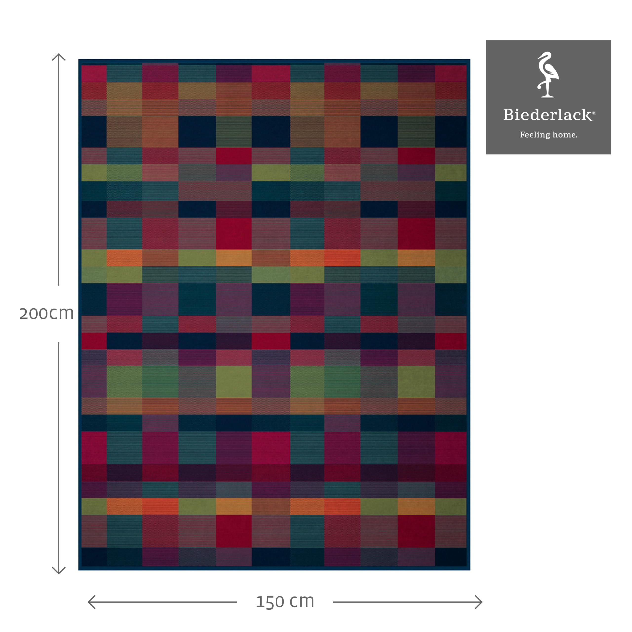 biederlack-kuscheldecke-baumwollmischgewebe-150-x-200-cm image 2