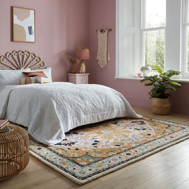 flair-rugs-dahlia-wollteppich-vintage-stil image 1