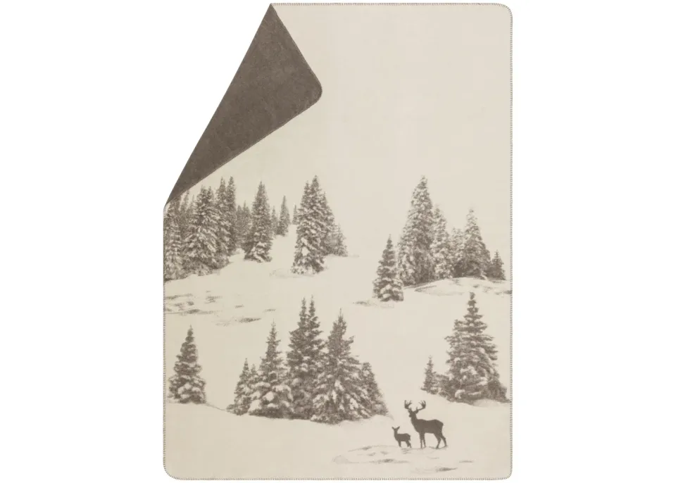 david-fussenegger-savona-wohndecke-hirsch-im-bergwald-grs image 1