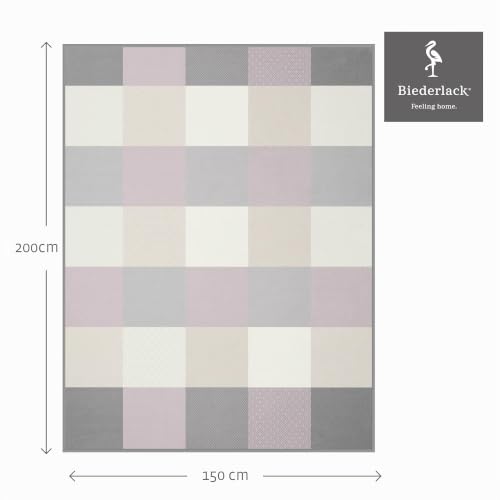biederlack-pastell-karo-kuscheldecke-150x200-cm image 8