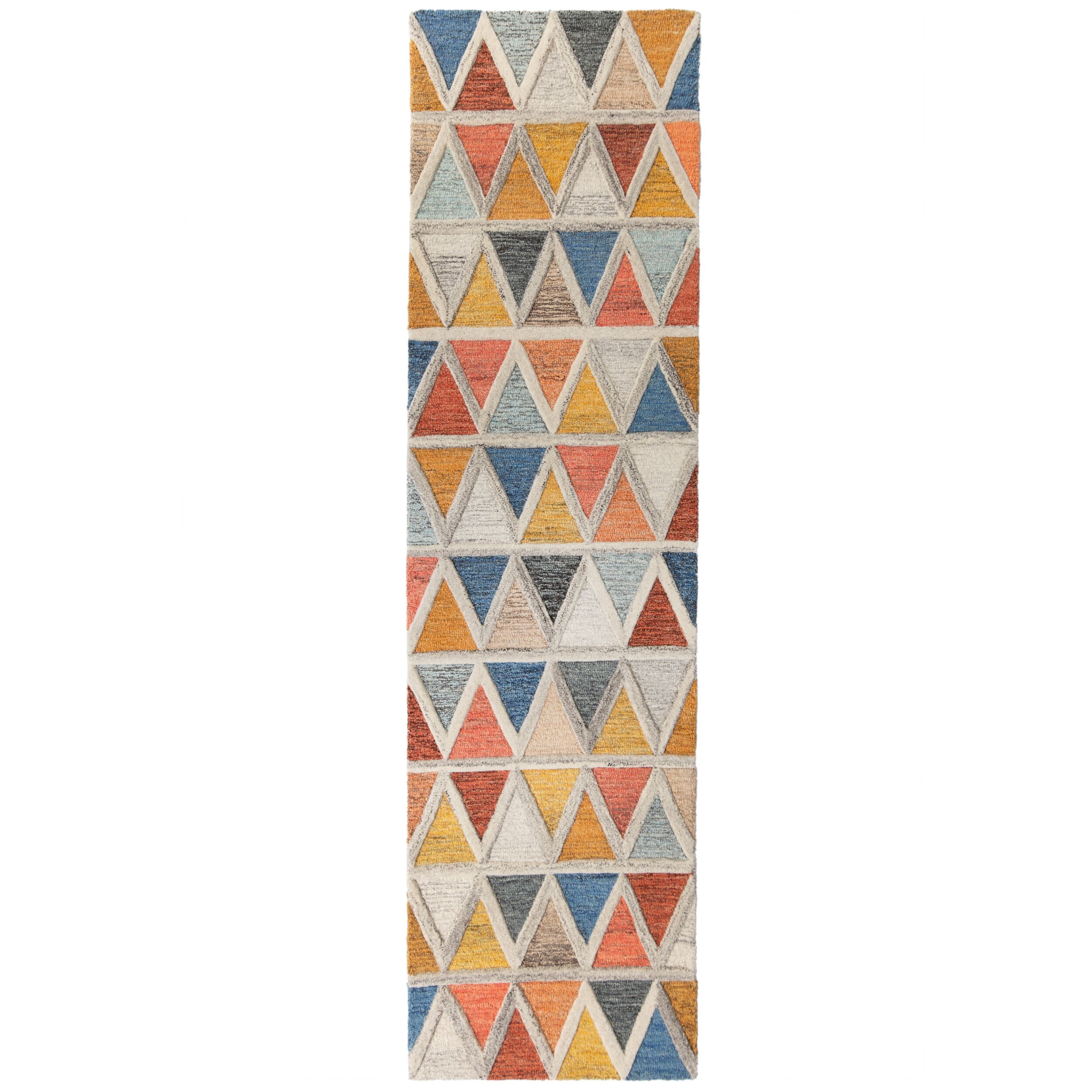 flair-rugs-moretz-wool-geometrischer-bunter-l-uferteppich image 2