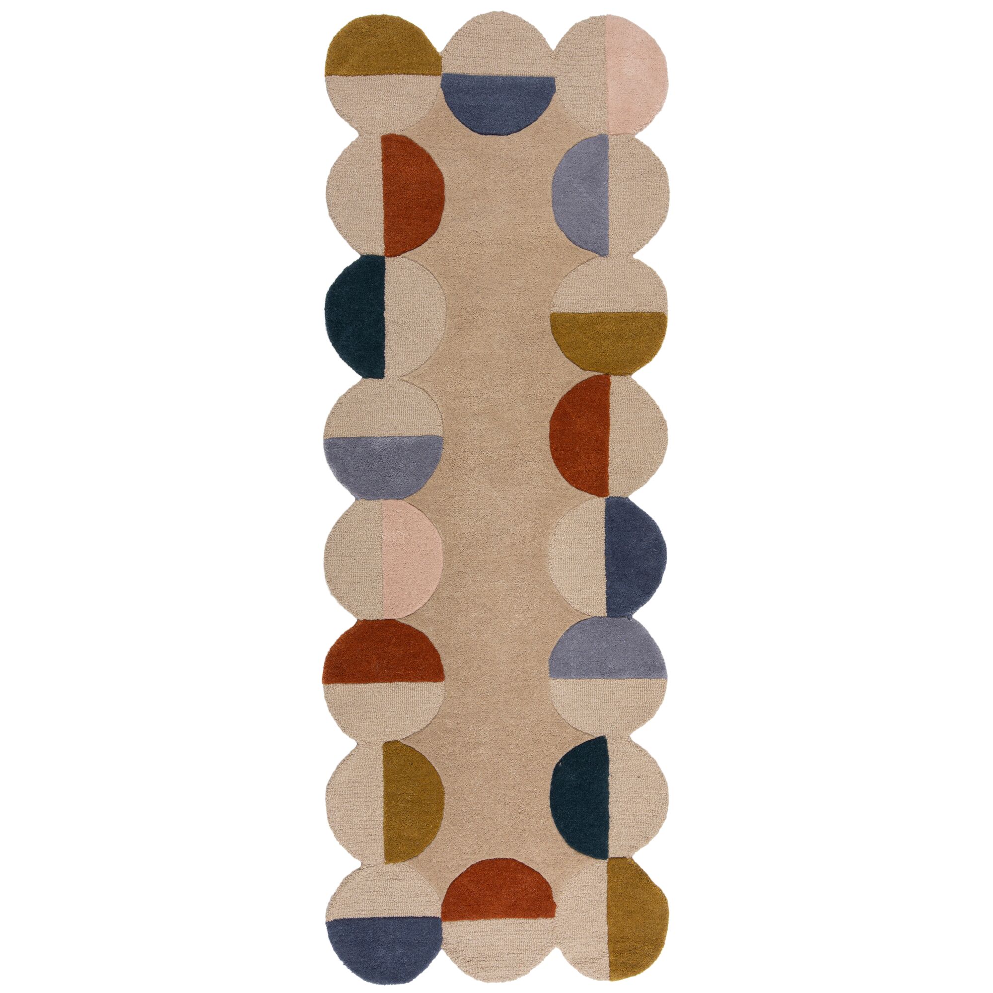 flair-rugs-mia-woll-l-ufer-mit-wellenrahmen image 2