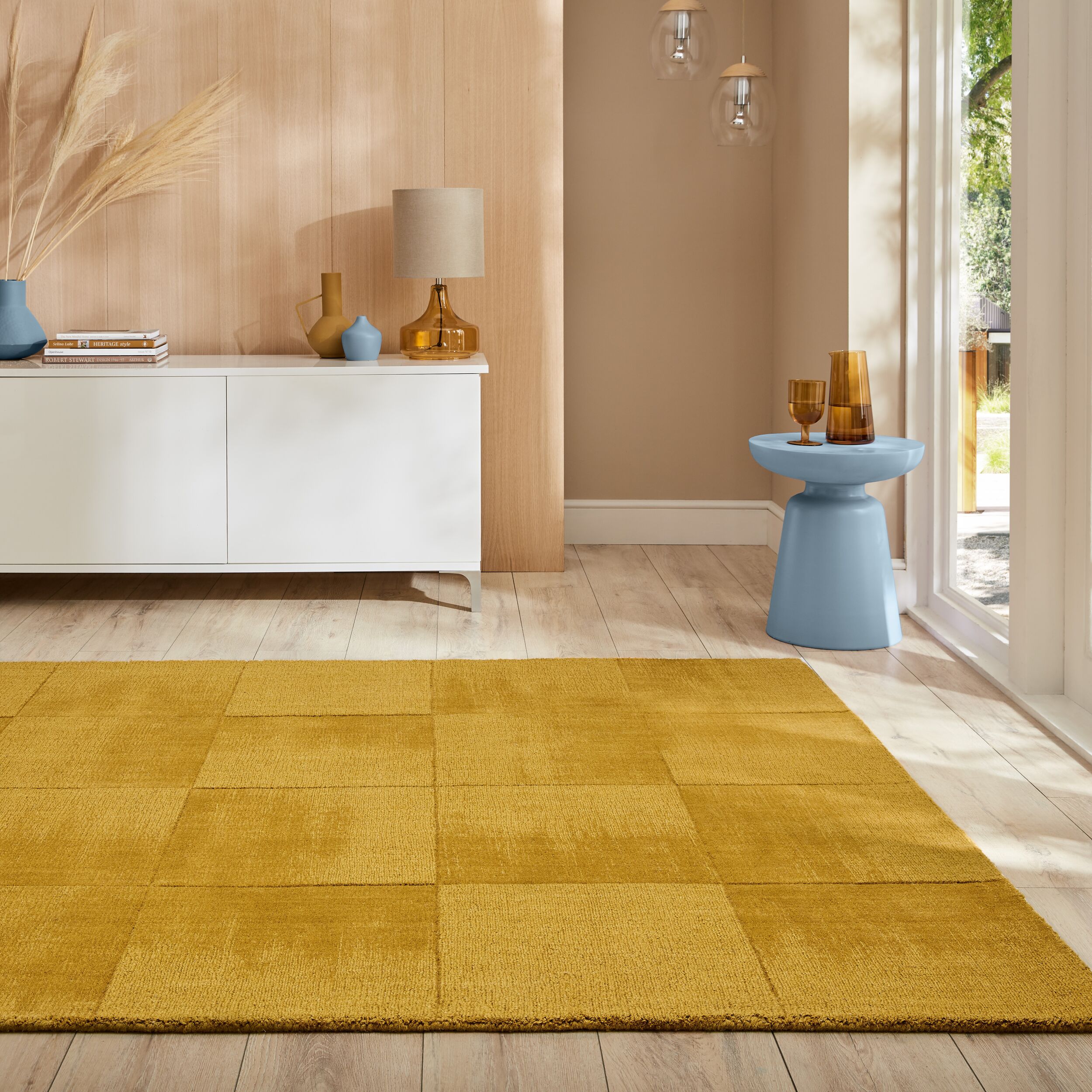 flair-rugs-demi-check-ombre-wollteppich image 3