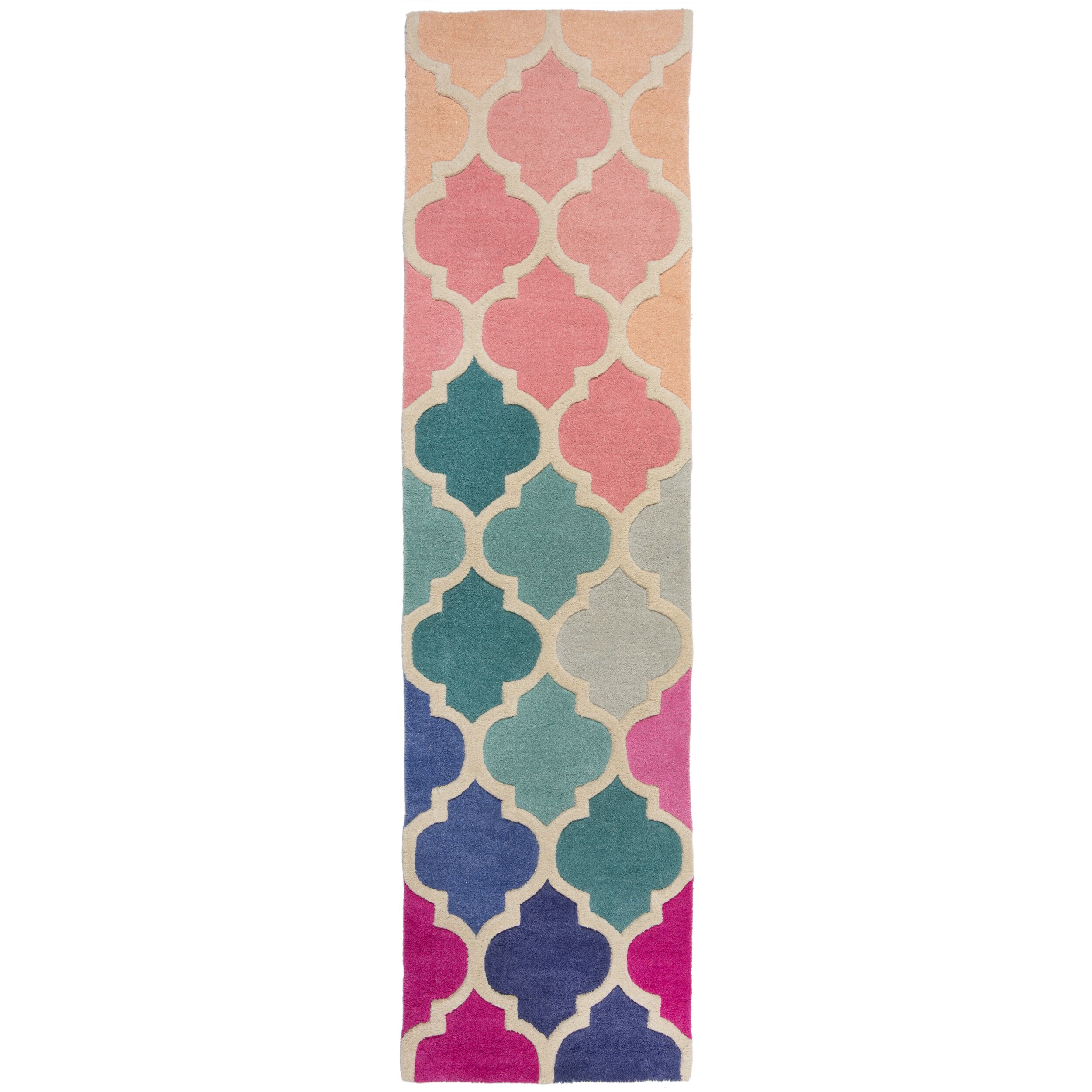 flair-rugs-rosella-woll-l-ufer-mit-geometrie-muster image 2