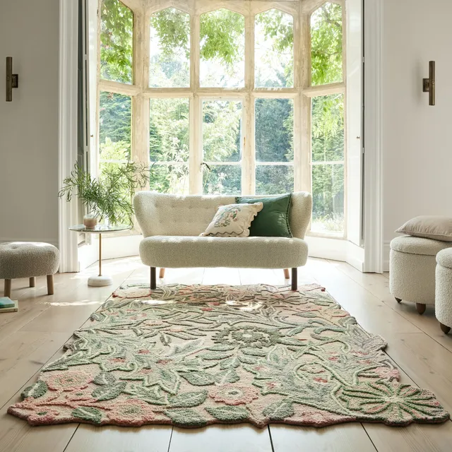 flair-rugs-bryony-shaped-floral-wollteppich image 1