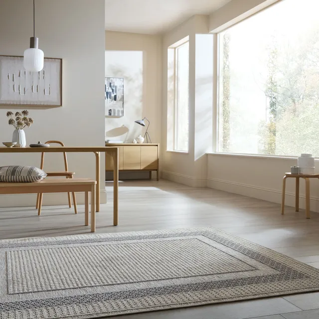 flair-rugs-modra-waschbarer-teppich-30-grad image 1