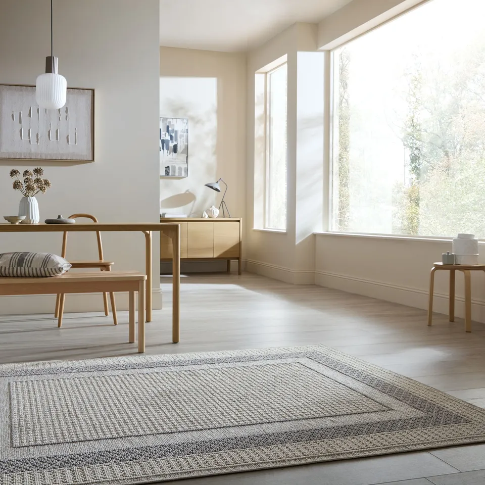 flair-rugs-modra-waschbarer-teppich-30-grad image 1