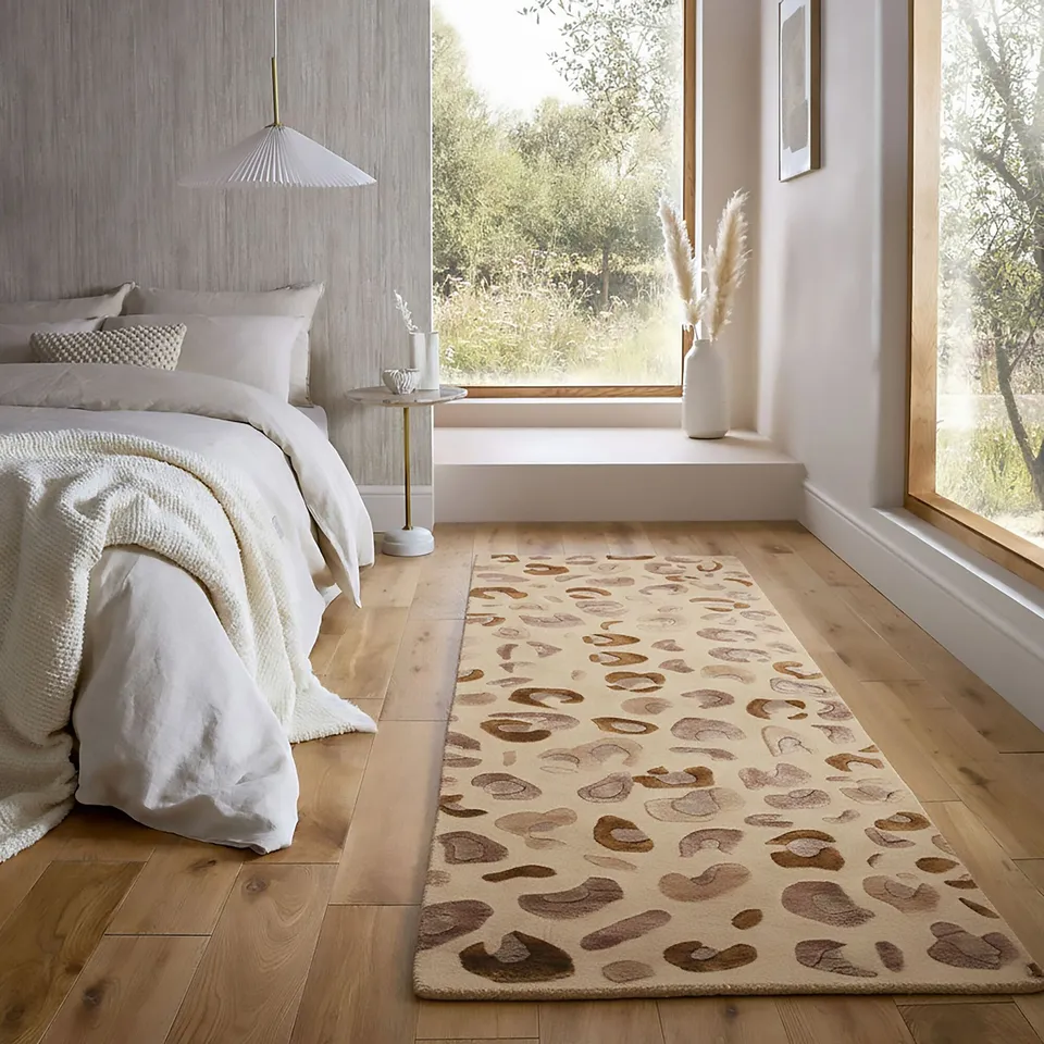 flair-rugs-leopard-wollmix-l-ufer image 1