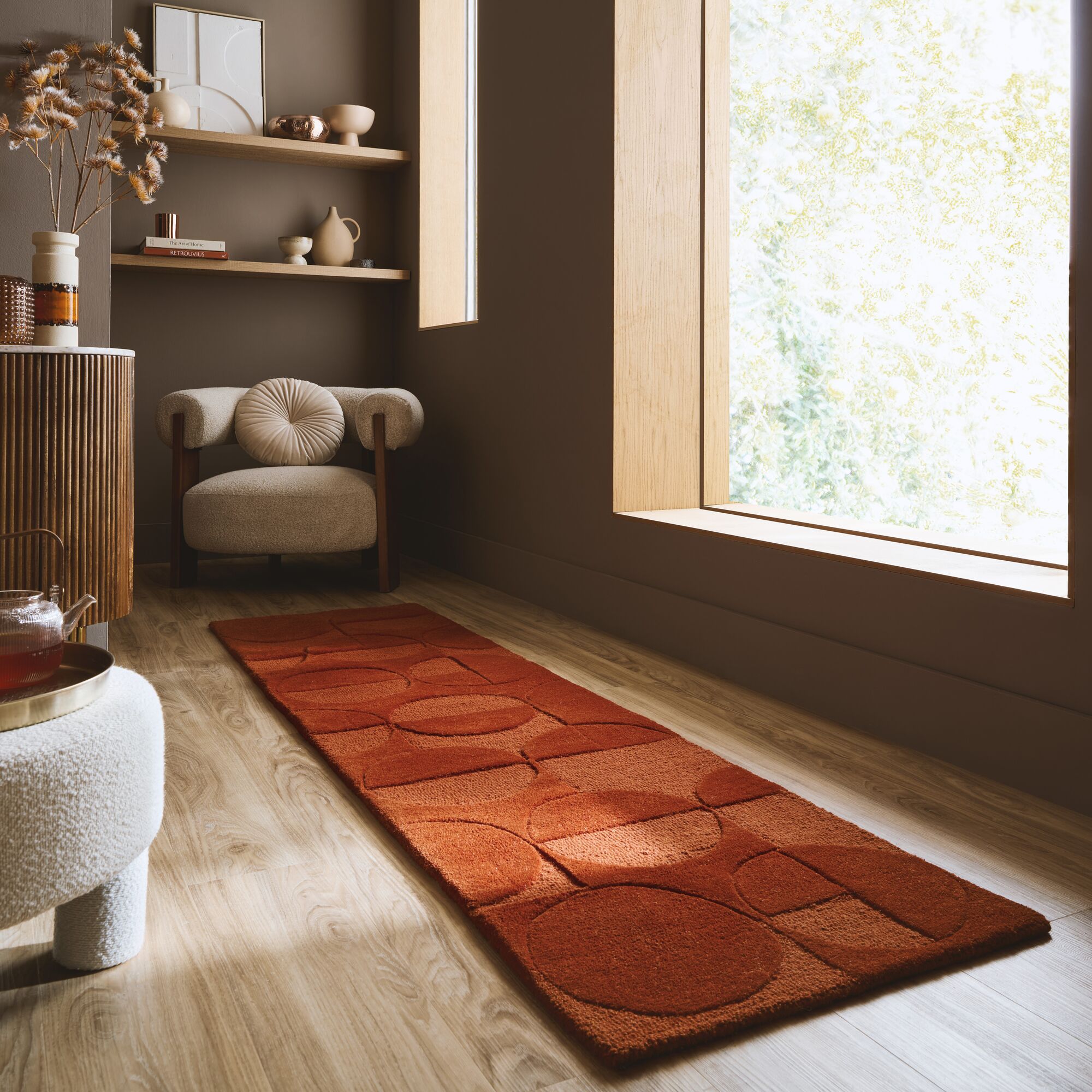 flair-rugs-gigi-wool-geometrischer-l-ufer-teppich image 3