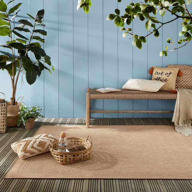 flair-rugs-weave-neutral-teppich-indoor-outdoor image 1