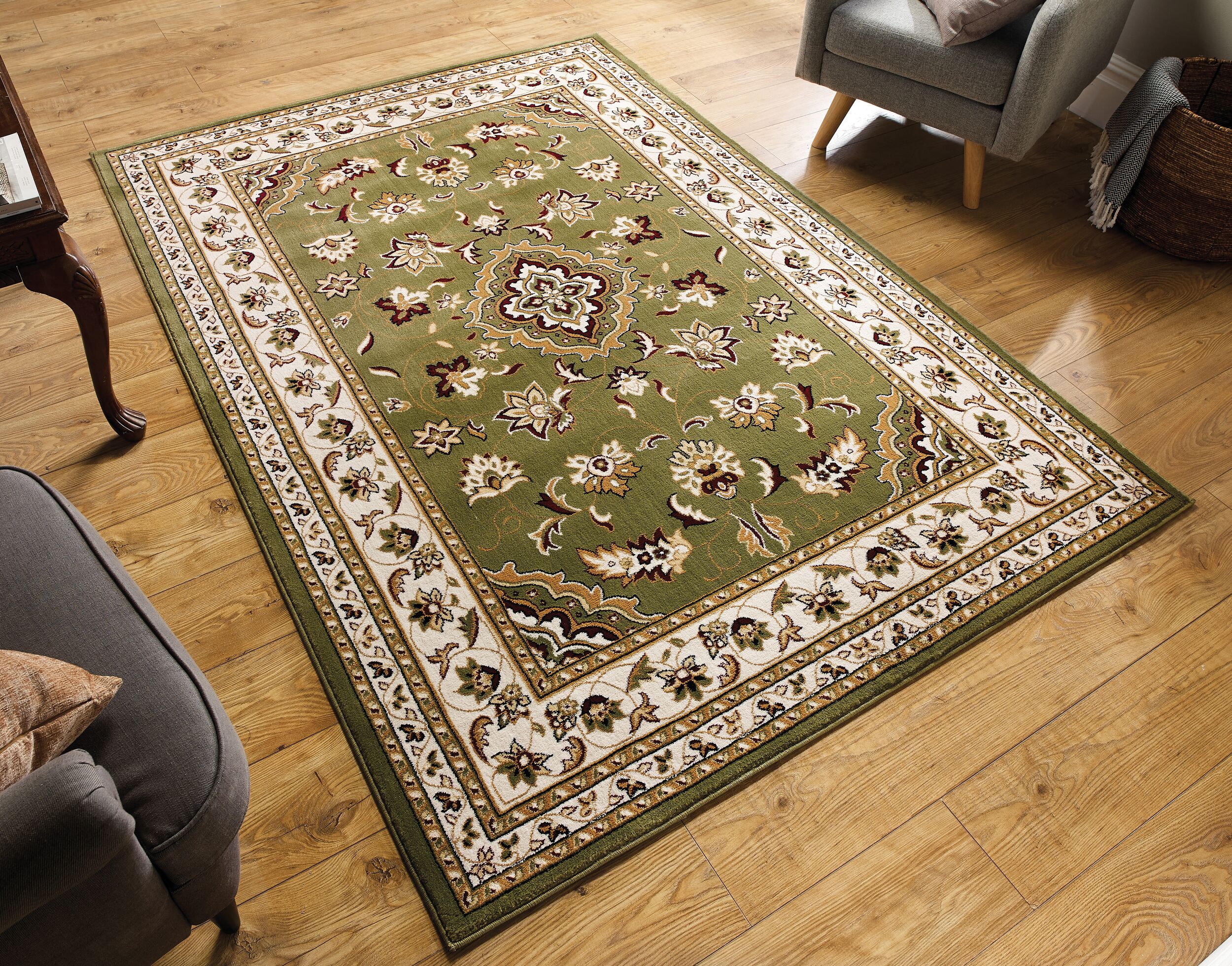 flair-rugs-sherborne-vintage-muster-teppich image 4