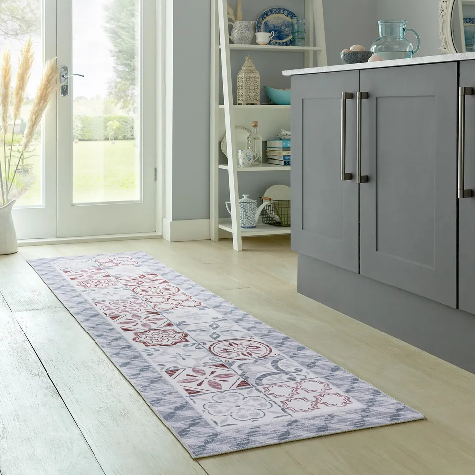 flair-rugs-morton-waschbarer-geometrie-l-ufer image 1