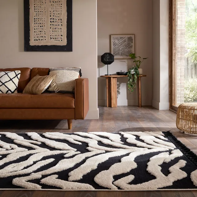 flair-rugs-esra-zebra-animal-print-teppich image 1
