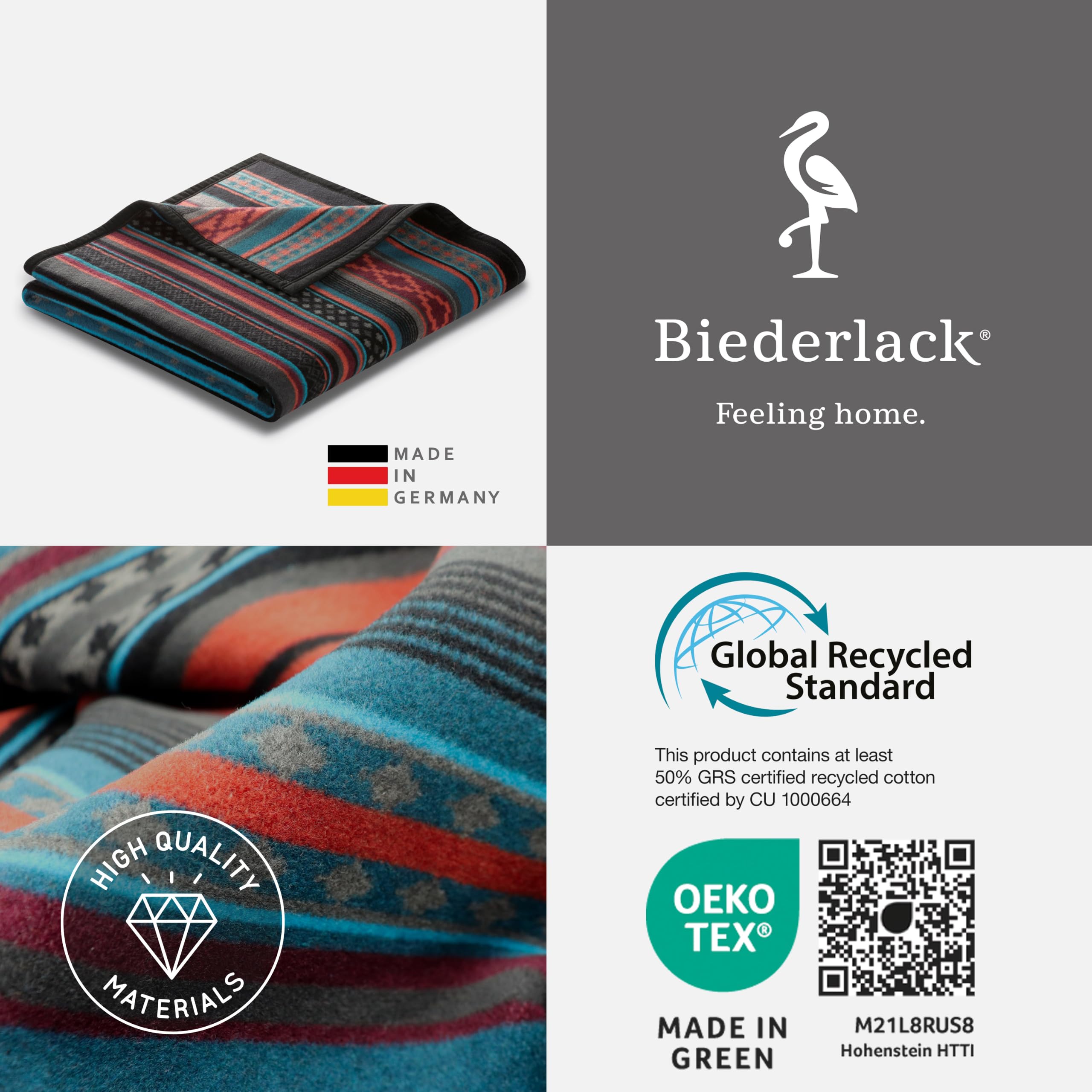 biederlack-kuscheldecke-tribal-mix-150x200-cm image 7