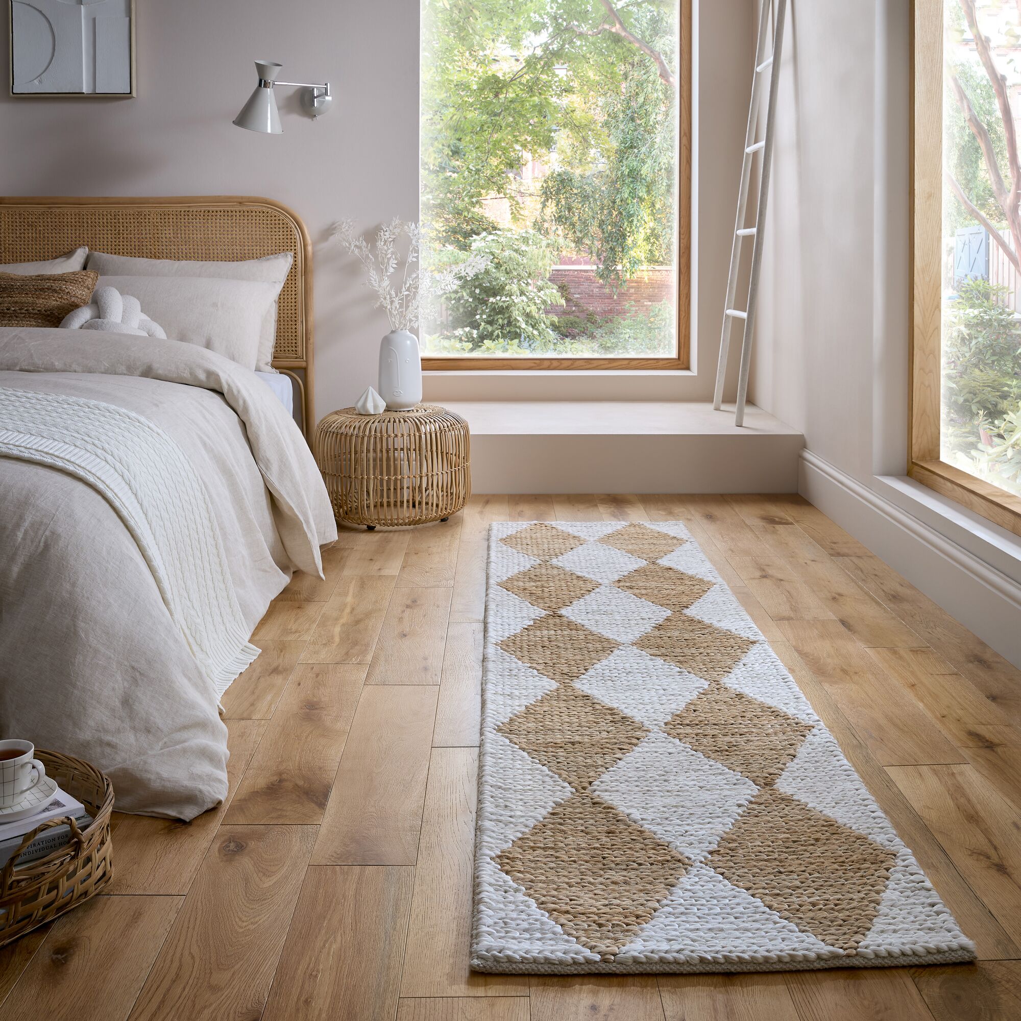 flair-rugs-effie-diamond-chunky-jute-teppichl-ufer image 3