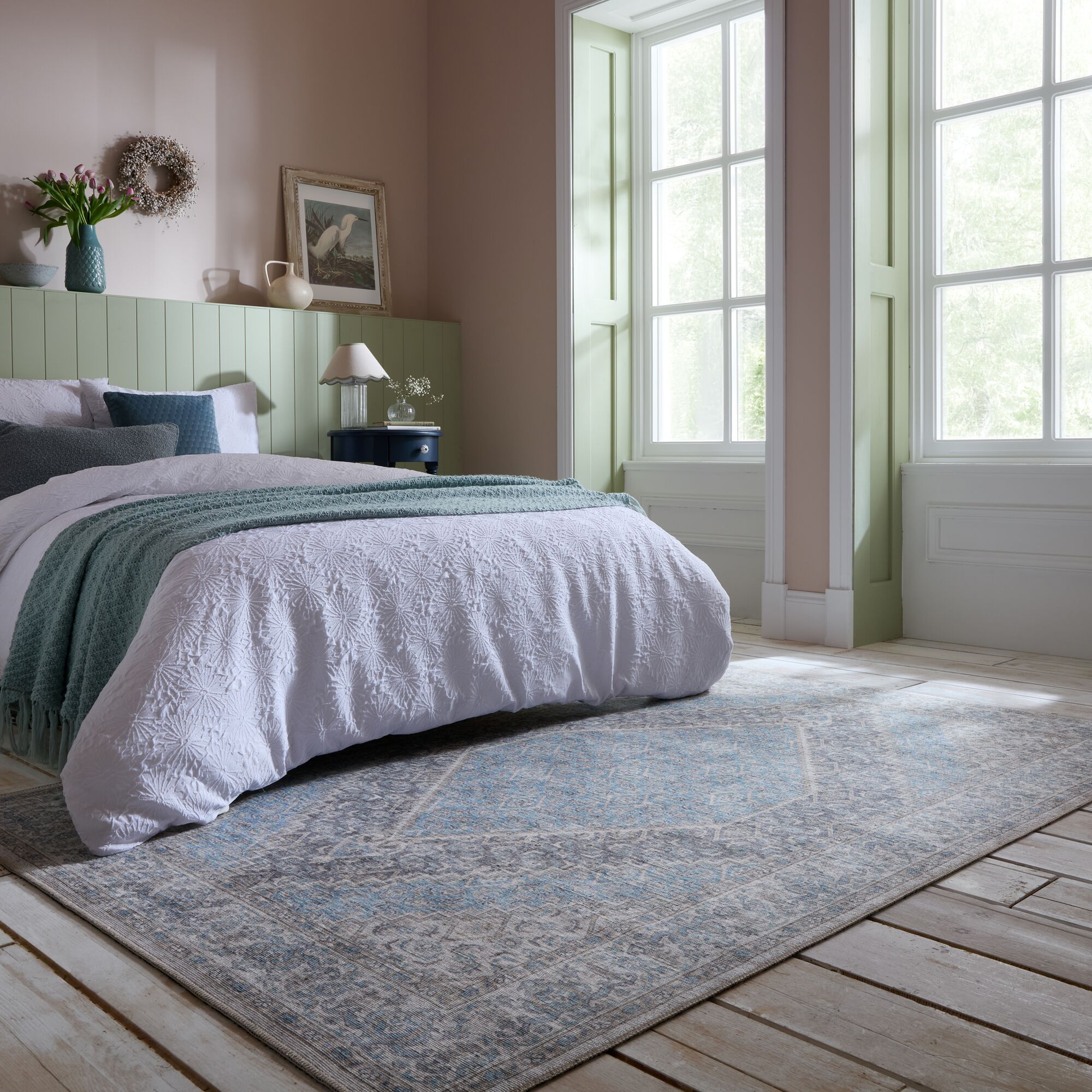 flair-rugs-corin-washable-traditional-teppich image 1