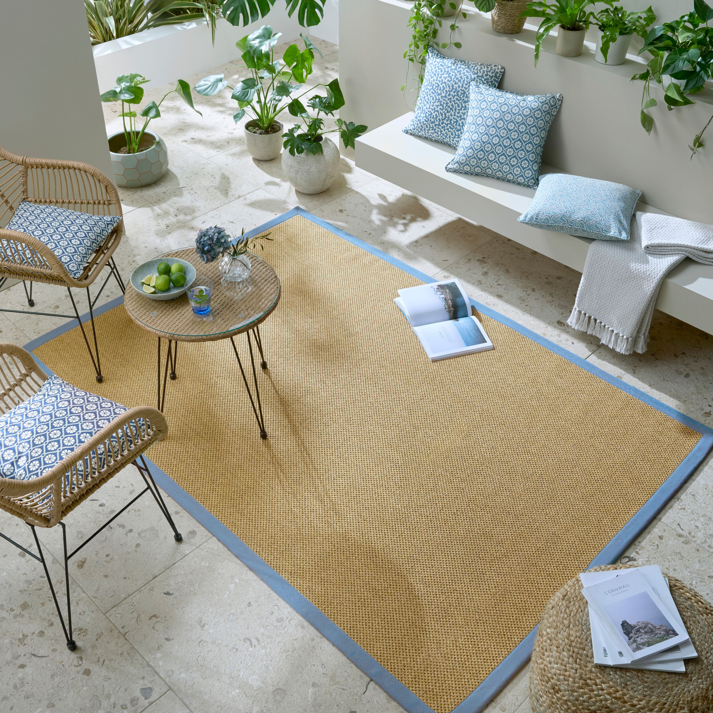 flair-rugs-sisal-look-border-indoor-outdoor-teppich image 5