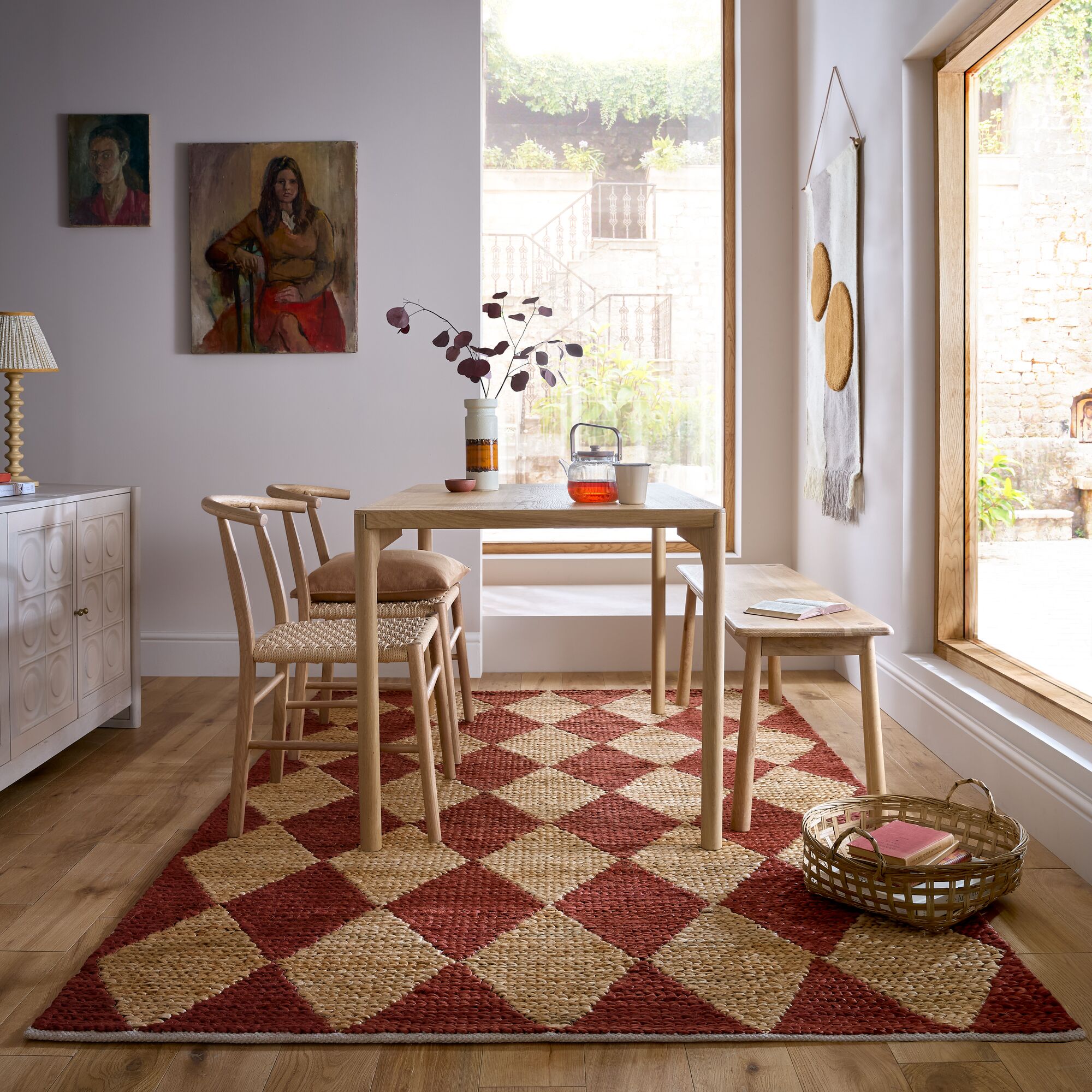 flair-rugs-effie-diamond-chunky-juteteppich image 5