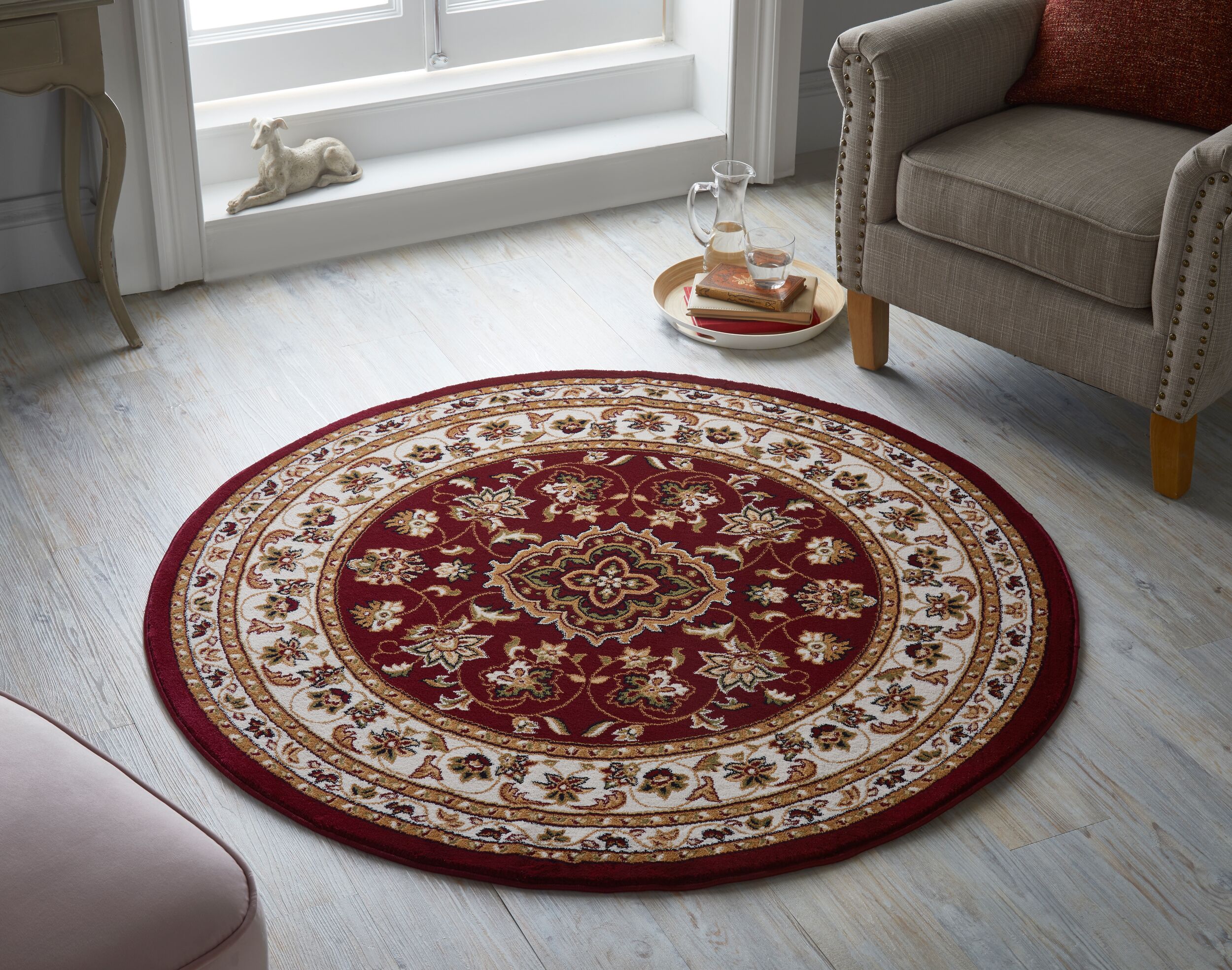 flair-rugs-sherborne-vintage-muster-teppich image 8