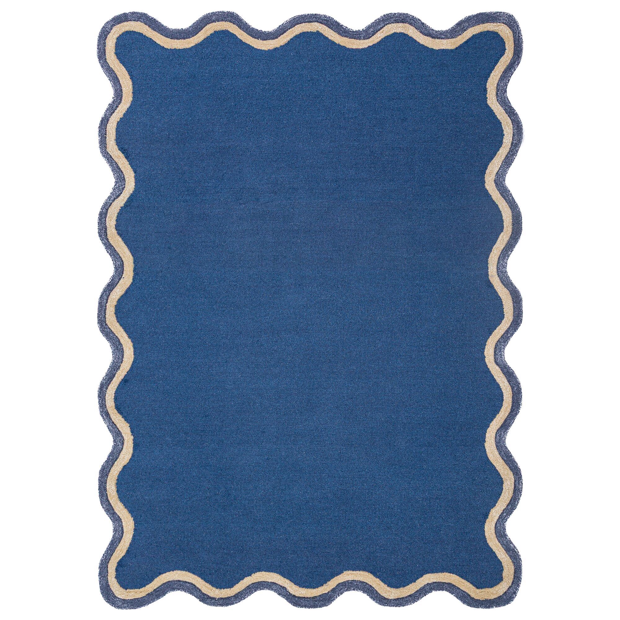 flair-rugs-rivo-wool-blend-scalloped-rug-wollmix-teppich-wellenkante image 2