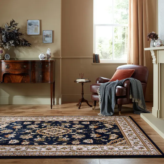 flair-rugs-sherborne-vintage-muster-teppich image 1