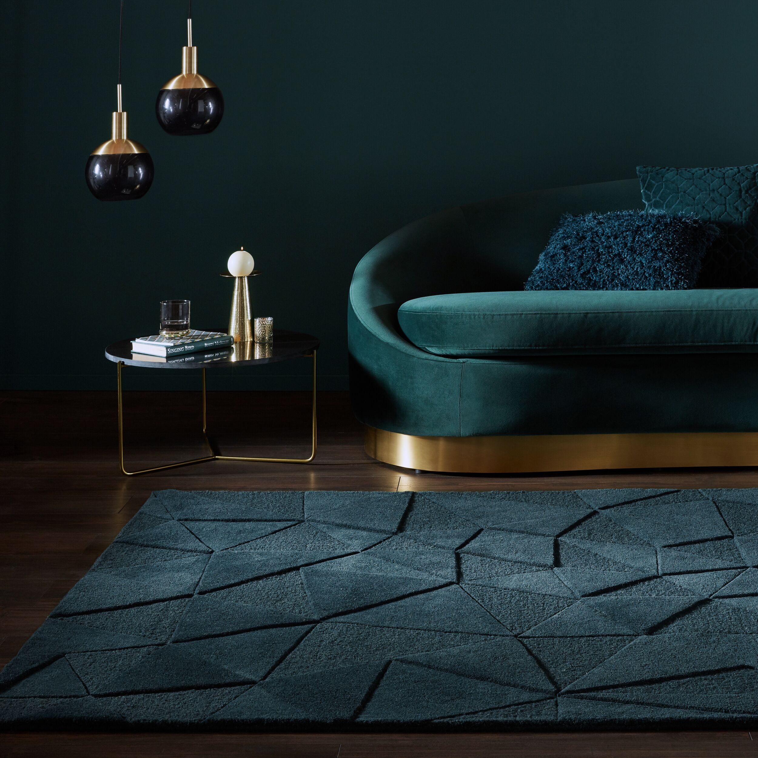 flair-rugs-shard-wollteppich-geometrisch image 4