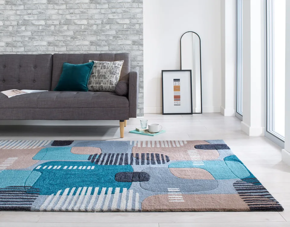 flair-rugs-pop-colourful-abstract-design-teppich image 1